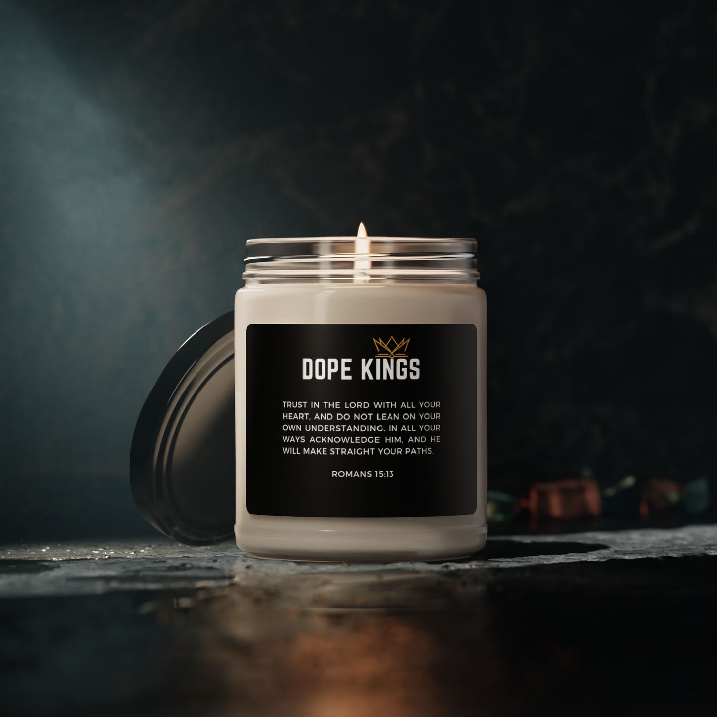 Dope Kings Scripture Scented Soy Candle, 9oz