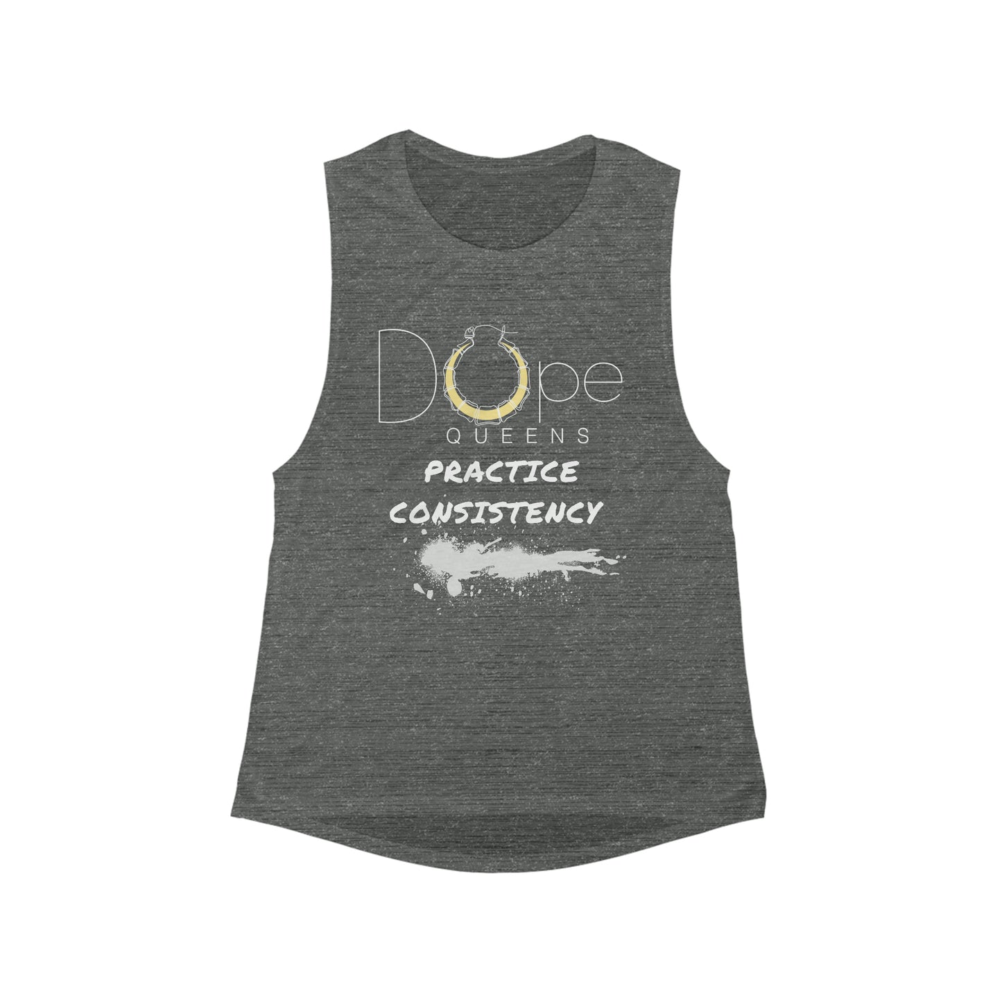 Dope Queens Practice Consistency Muscle Tank