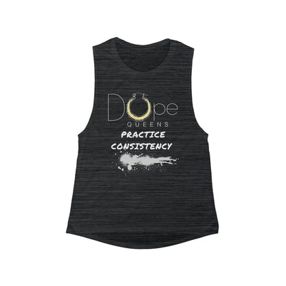 Dope Queens Practice Consistency Muscle Tank